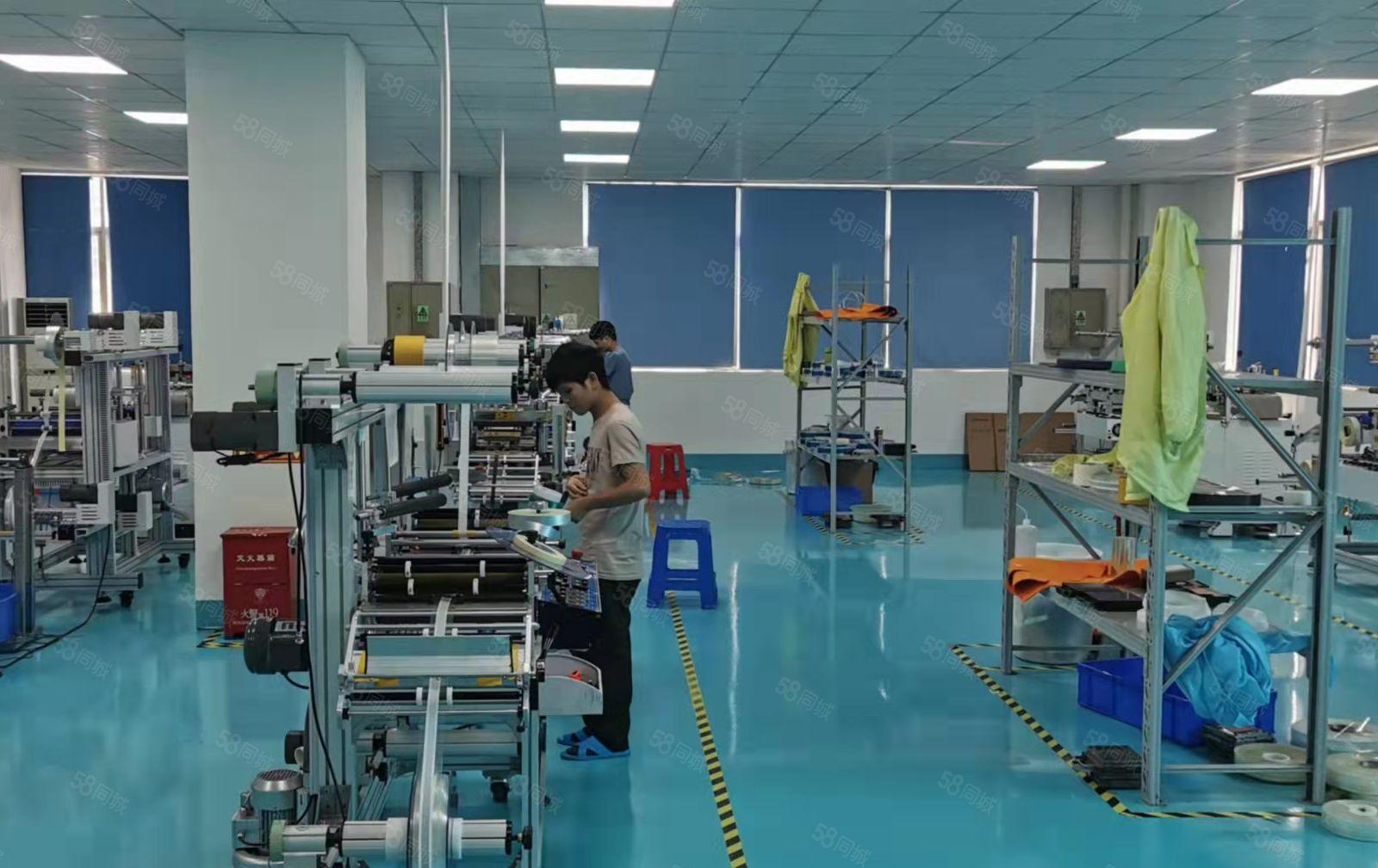 马安 工业园二楼1500平方带现成装修  好招工