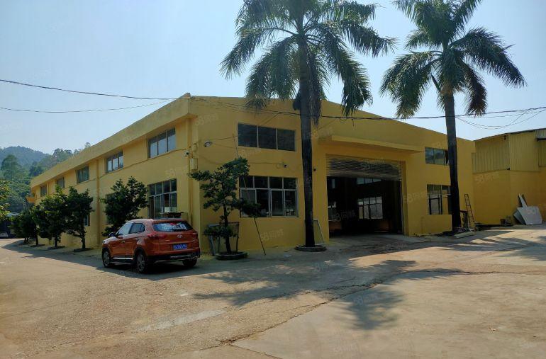 惠城区江北独院1200平铁皮房钢构厂房出租分租空地大好进车