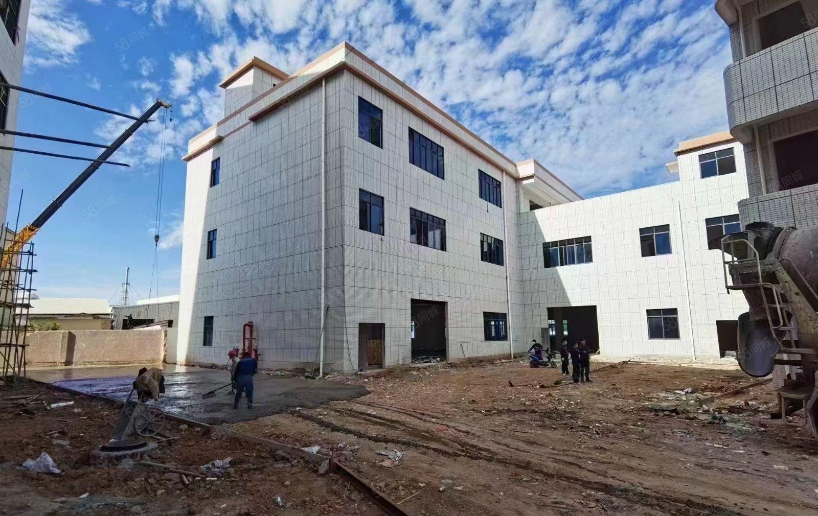 水口中心工业区独院三层3700平方厂房出租可进大车