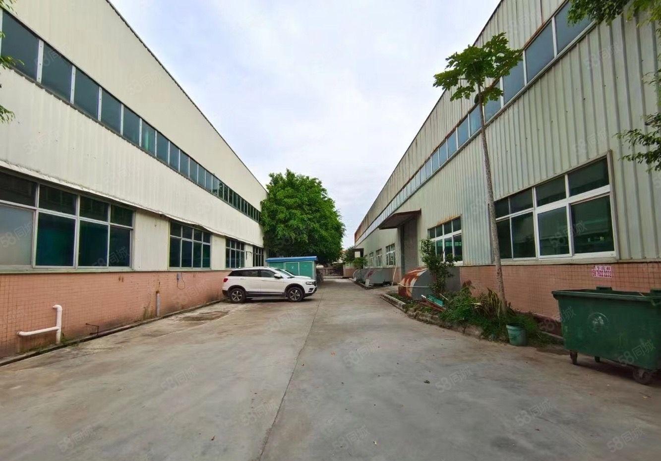 水口东江工业区花园式单层钢构8080平方厂房招租大小可分租