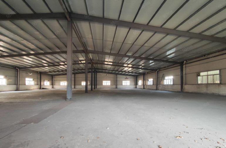 300平起分！16块河南岸原房东独院7米钢构厂房仓库出租