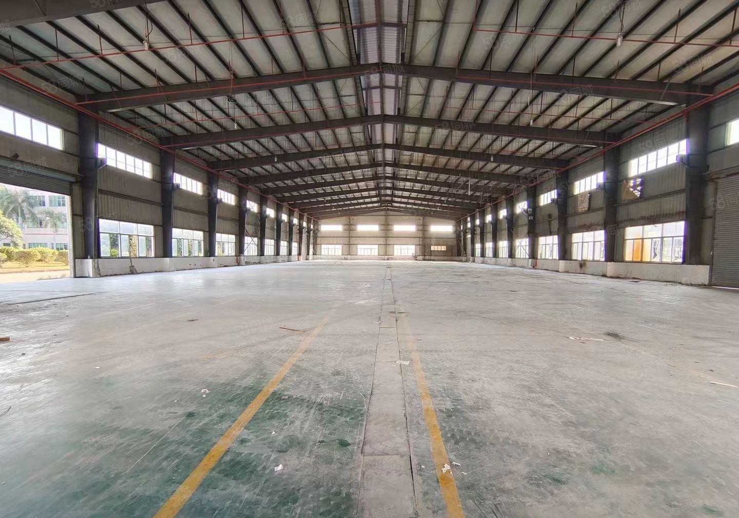 惠城水口花园式单层钢构厂房出租 证件齐全 可办环评