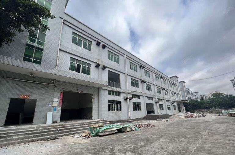 水口原房东独院标准厂房急租1楼带牛角楼上精装修空地大主干道边