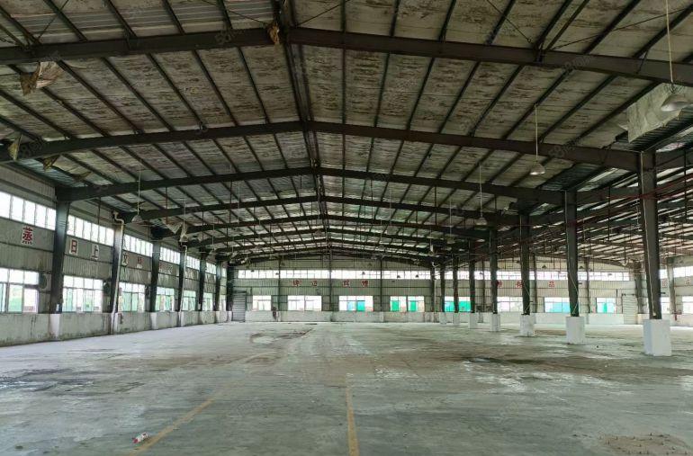 惠城区水口8米高，一楼钢结构厂房招租，可以做小污染，喷涂喷漆