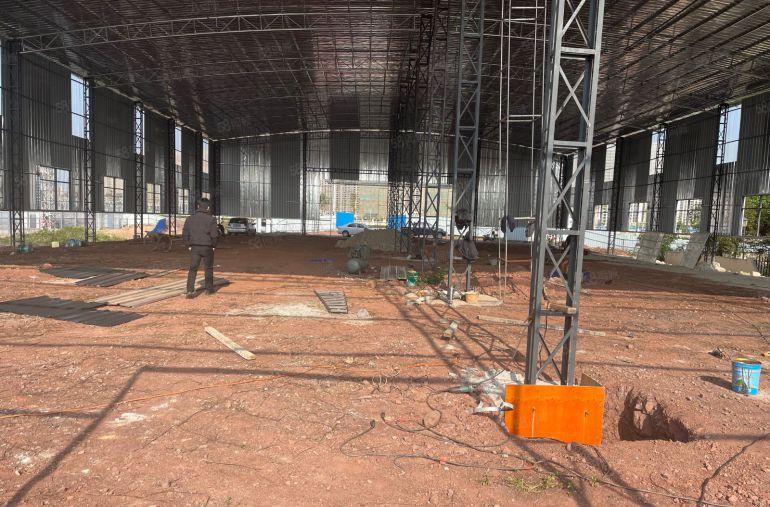 惠城区马安镇新乐新出1500平独门独院钢构厂房出租