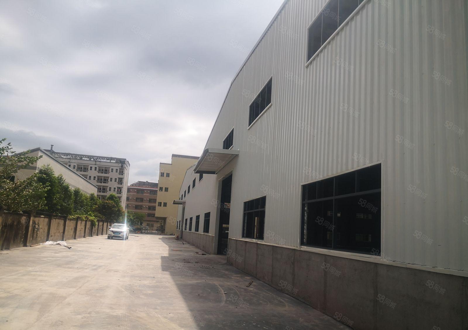 水口镇   工业区新建单一层钢结构厂房10000平米出租~~