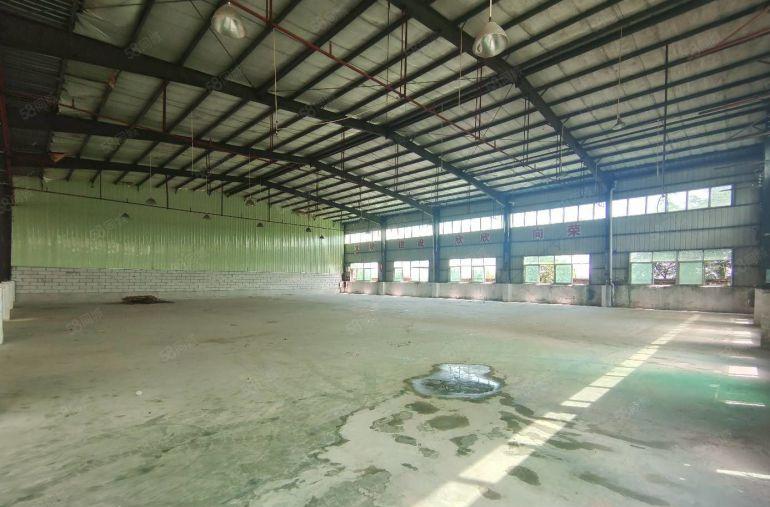 超低价钢构厂房出租，水口工业园单一层钢构1900平方，可分租