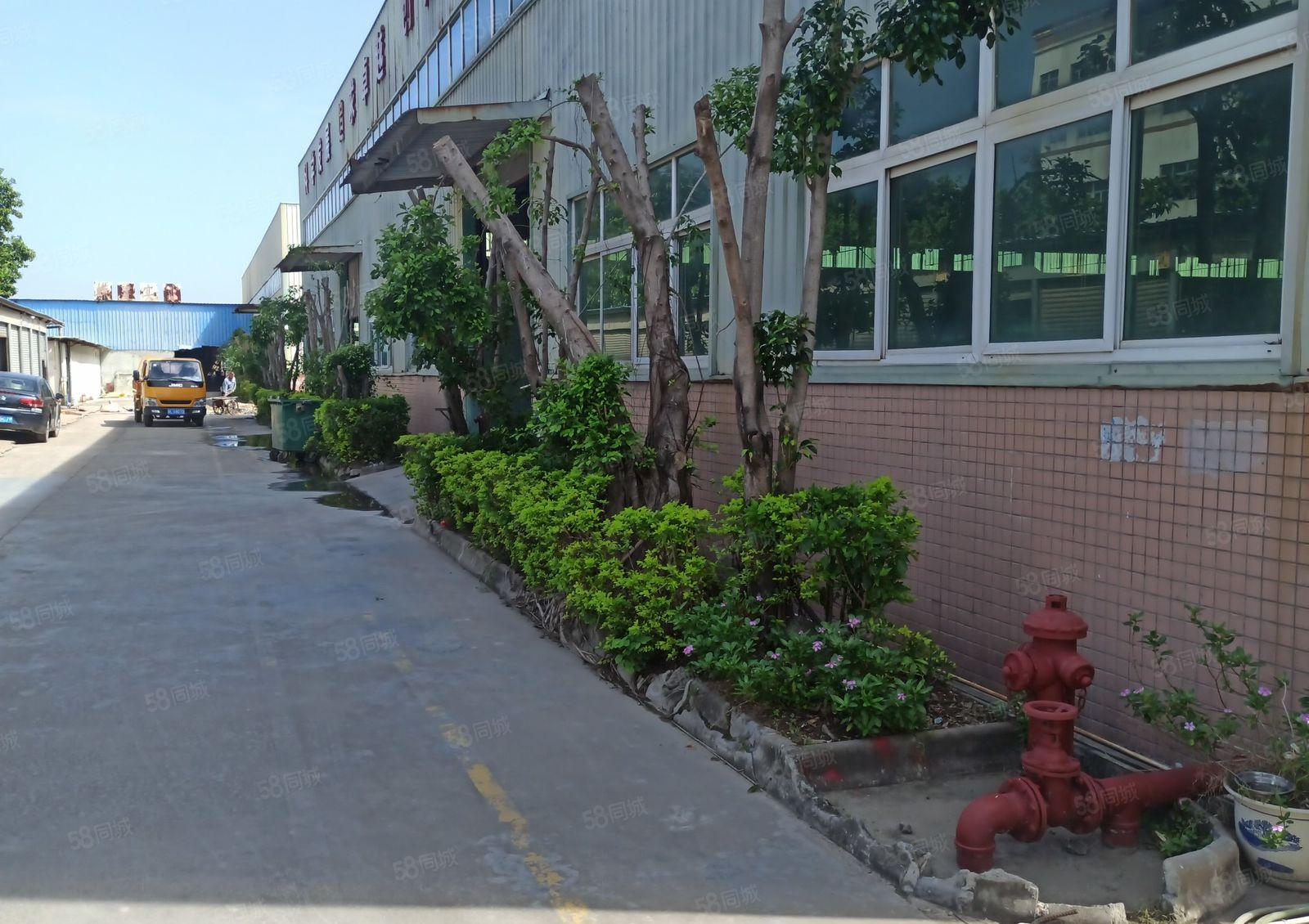 水口钢构8米高12000平方400平起分租 架行车中间无柱子