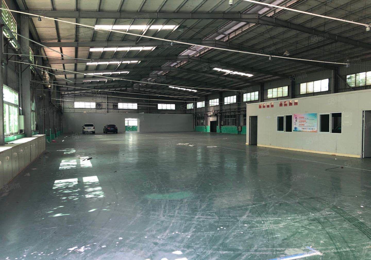 水口钢构厂房2600平方，高8米，可分租1300平方米