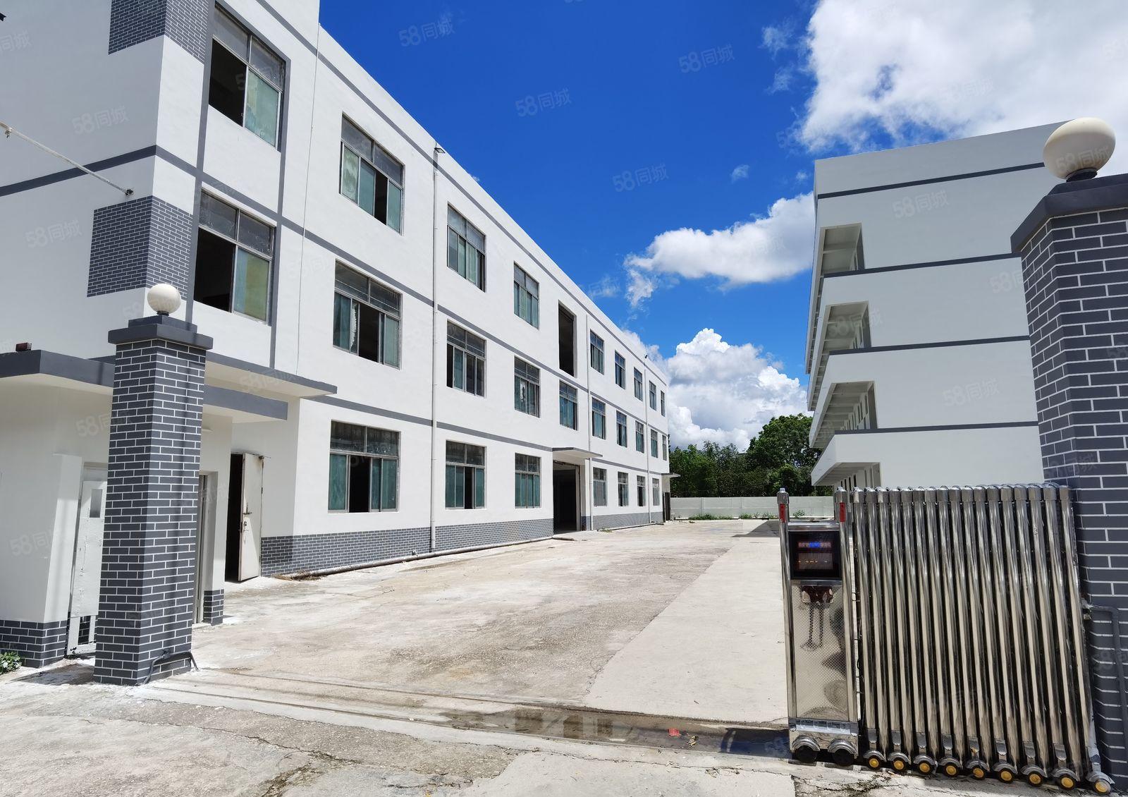 惠城水口镇原房东独院4800平方标准厂房出租,可分租可办环评