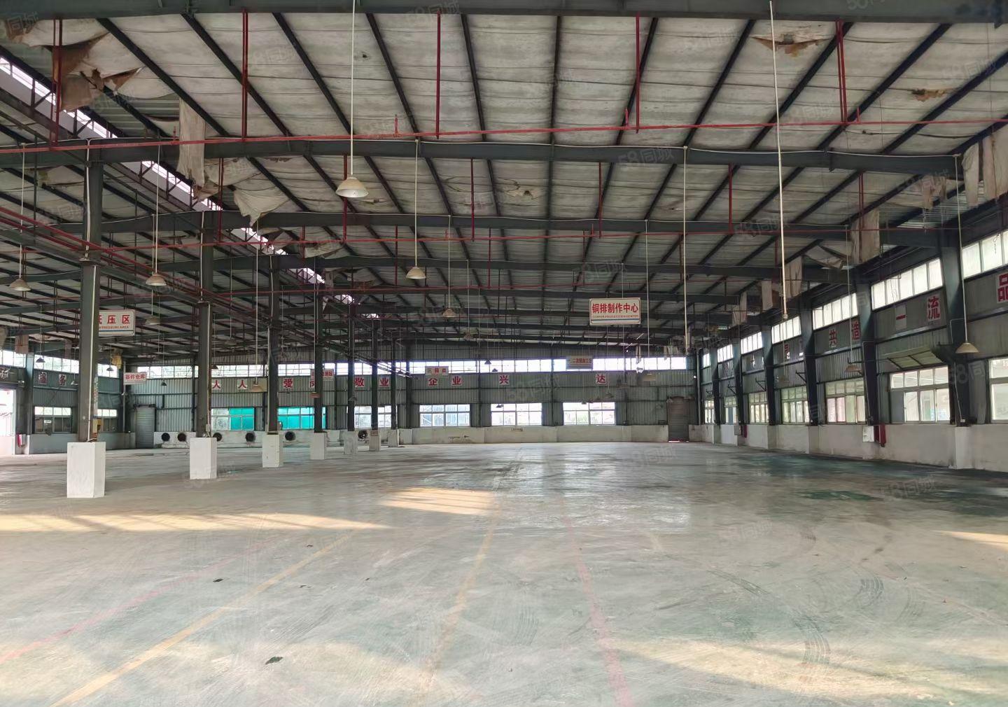 水口东江大道旁工业园一楼8米高钢构4000平方出租，证 件齐