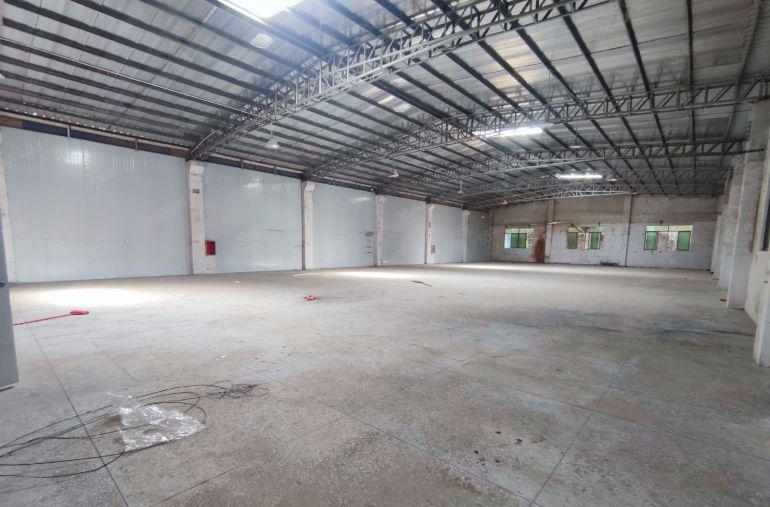 水口东江光辉CBD后面单层钢结构1100平方滴水6米无柱子