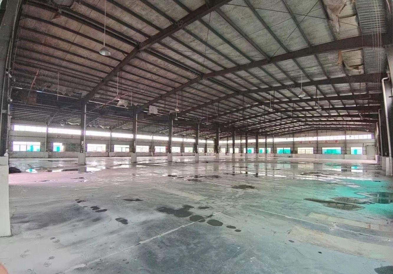 水口东江工业区花园式单层钢构8080平方厂房招租大小可分租