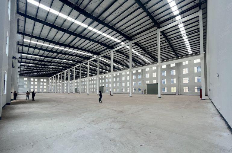 博罗园洲滴水13米砖墙单一层厂房6110平招租国道旁交通便利