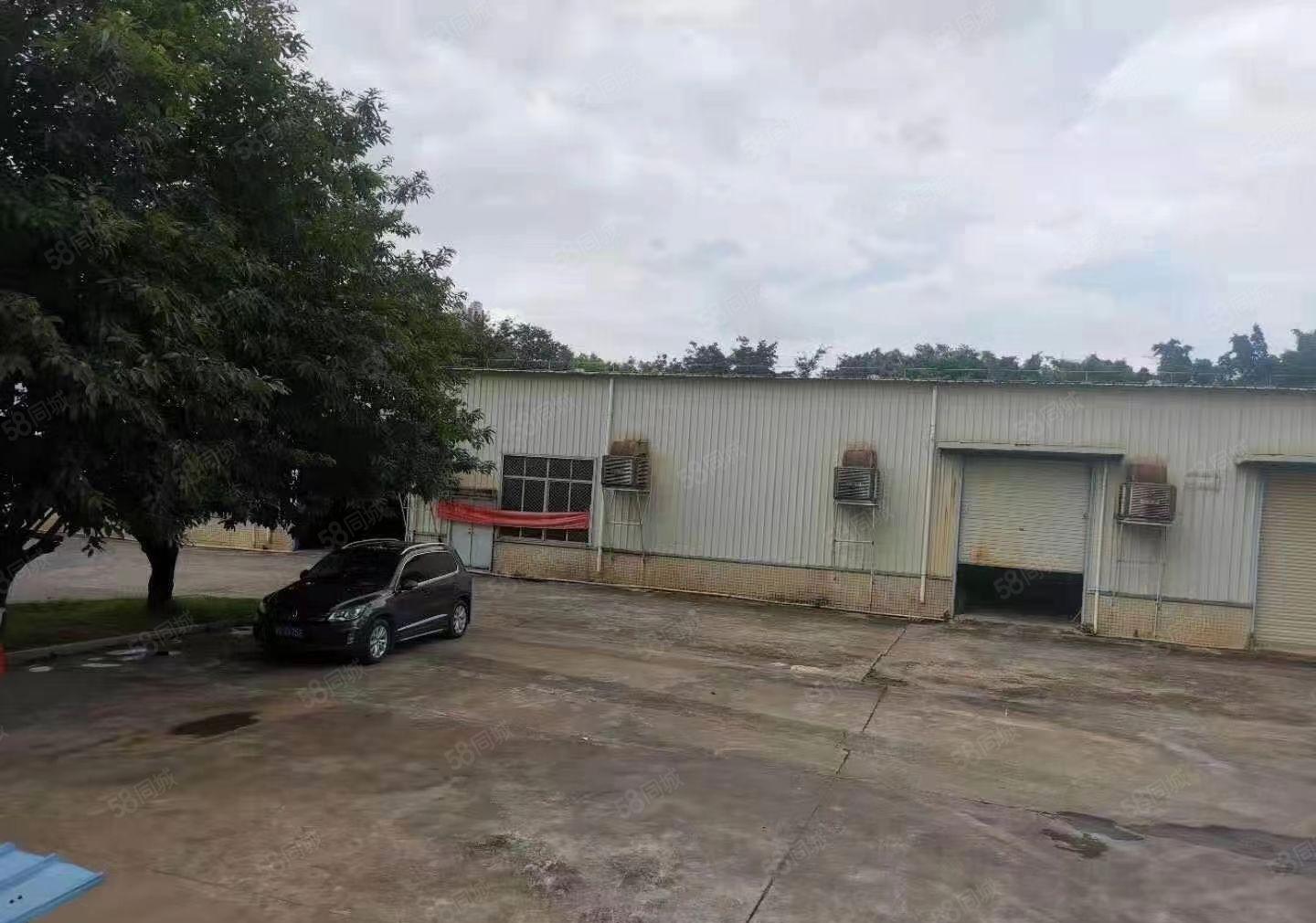 水口三环路附近8000平米独门独院钢构厂房出租（可分租）