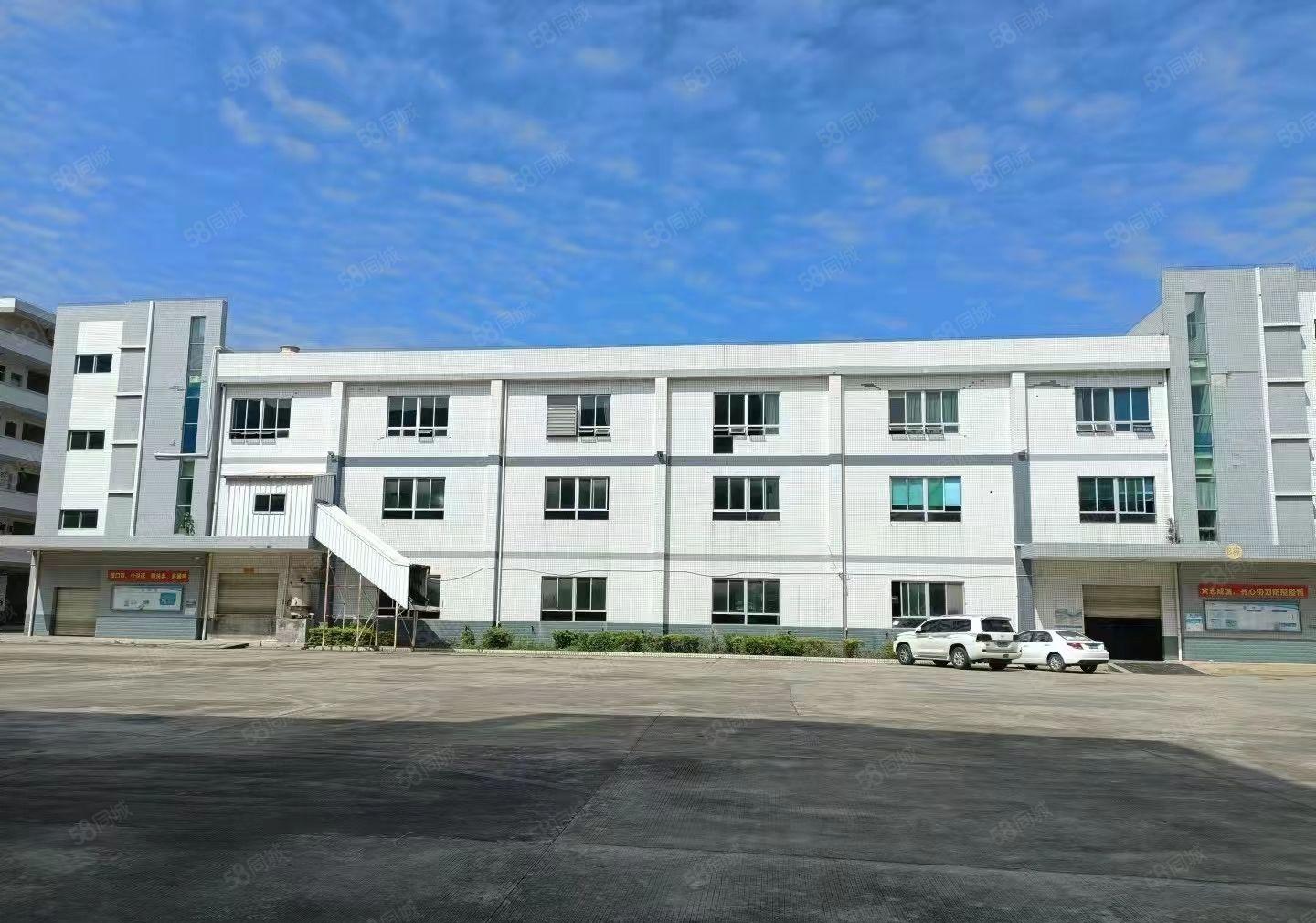 马安镇工业园区标准一楼厂房527平 空地大 货柜车进出方便