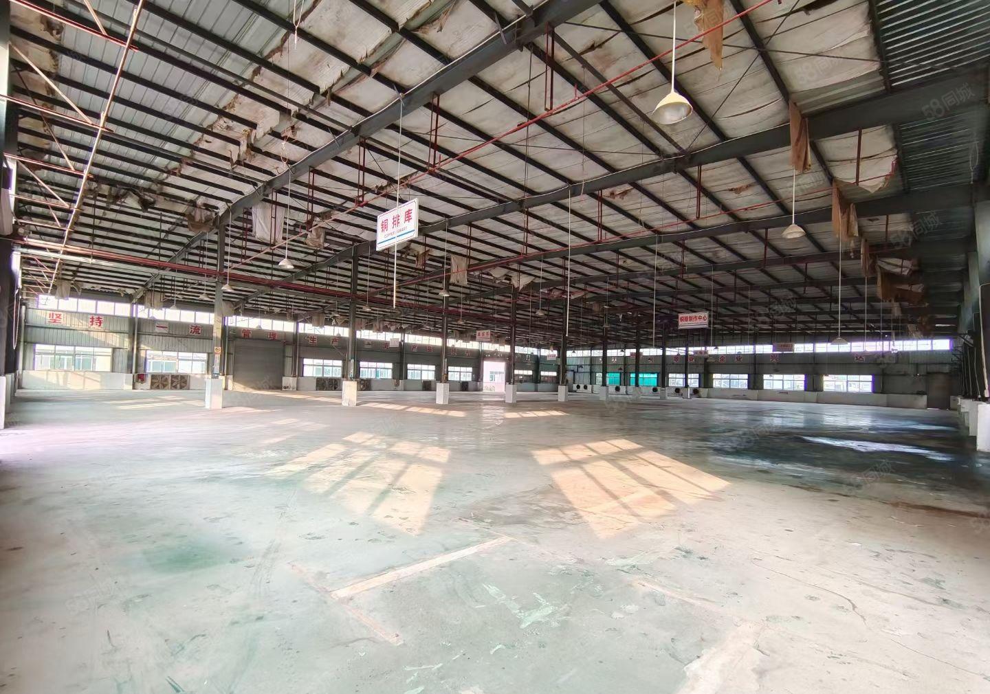 水口东江大道旁工业园一楼8米高钢构4000平方出租，证 件齐