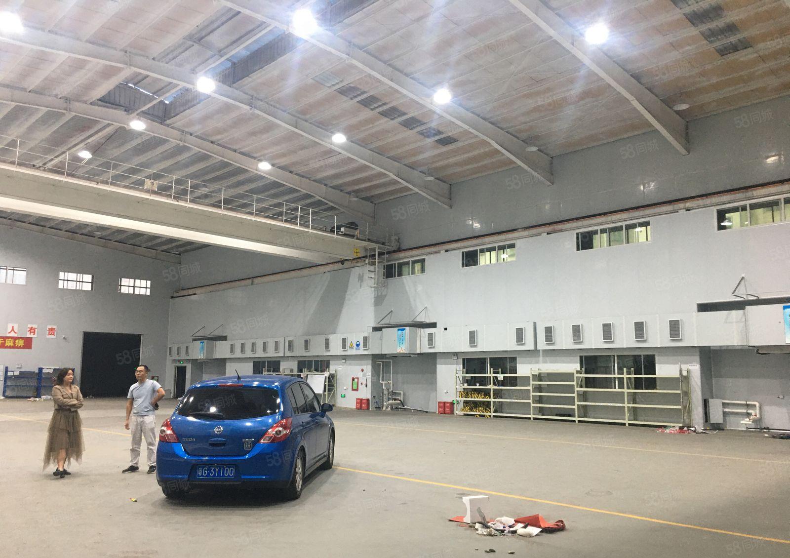 5百平起分租惠城水口谭屋工业区红本6800平钢构仓库厂房出租