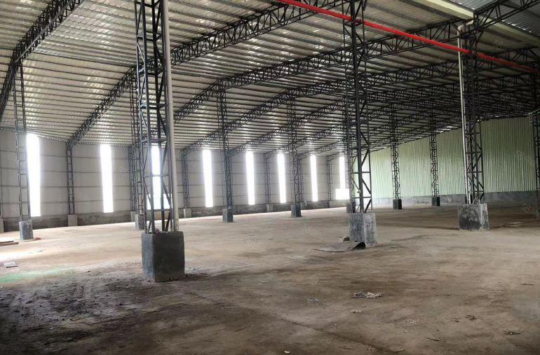 面积实量，实际面积出租！惠城区三栋独院钢构厂房3000平出租