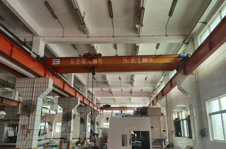 惠州三栋单一层厂房10米高带多台10吨航车