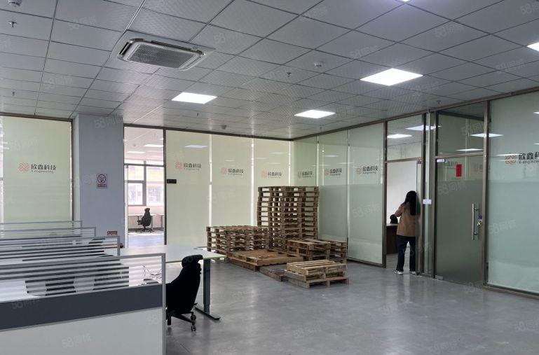 水口中心工业园楼上1000平精装修办公室仓库厂房低价出租