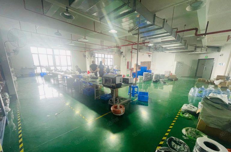 马安400平方电子厂房出租，刷好地坪漆，隔好办公室