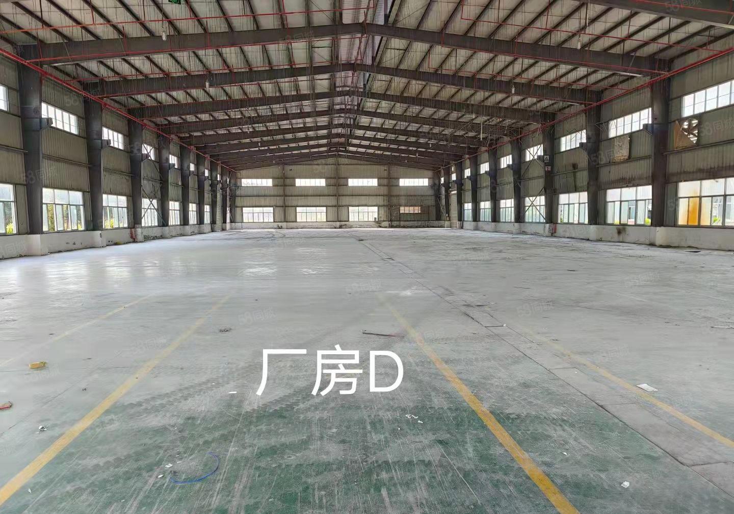 水口三栋花园式单一层2907平钢构厂房办公宿舍招租滴水9米