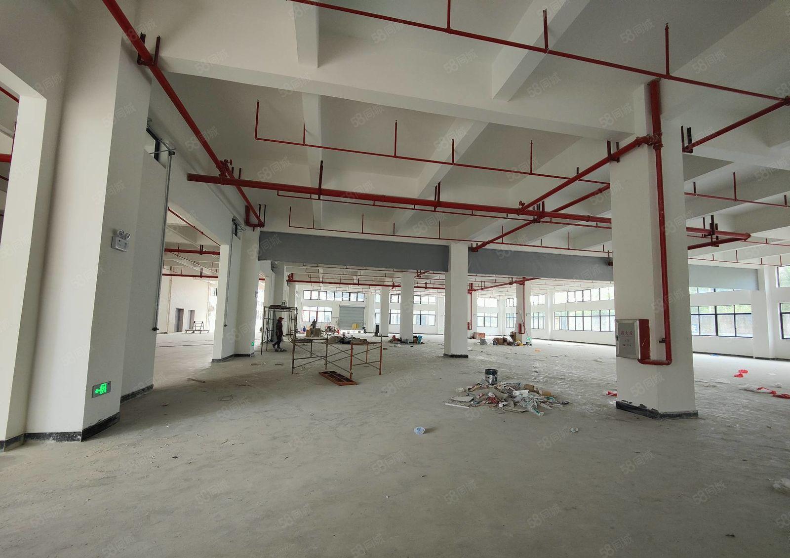 水口与龙湖大道边 标准厂房1楼1350平米出租 部分楼上