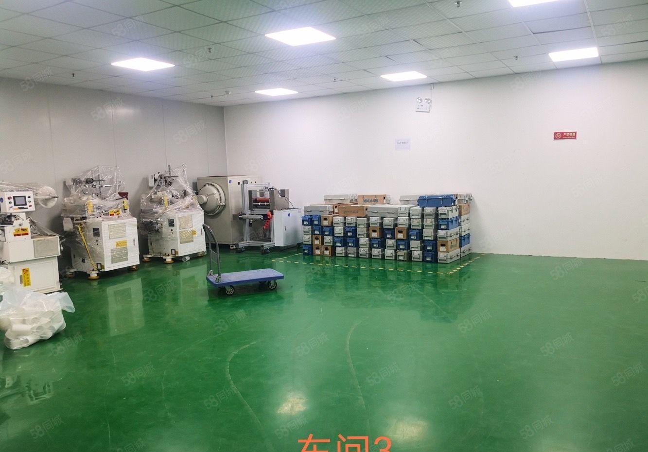 马安工业园楼上1350平方带装修厂房招租 价格实惠 拎包即用