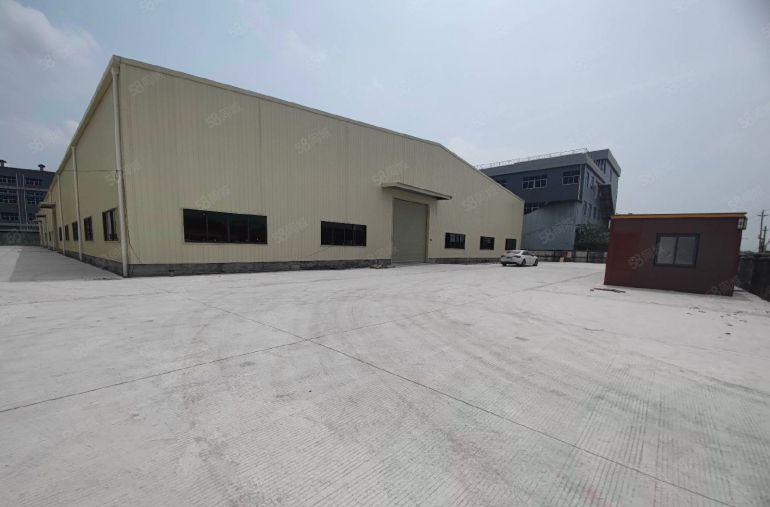 水口原房东独院6000平单一层钢构厂房 低价出租