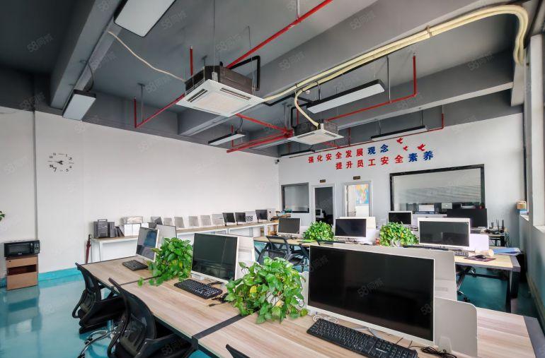 数码城一楼2000平有现成精装修办公室 厂房出租家具水电齐全