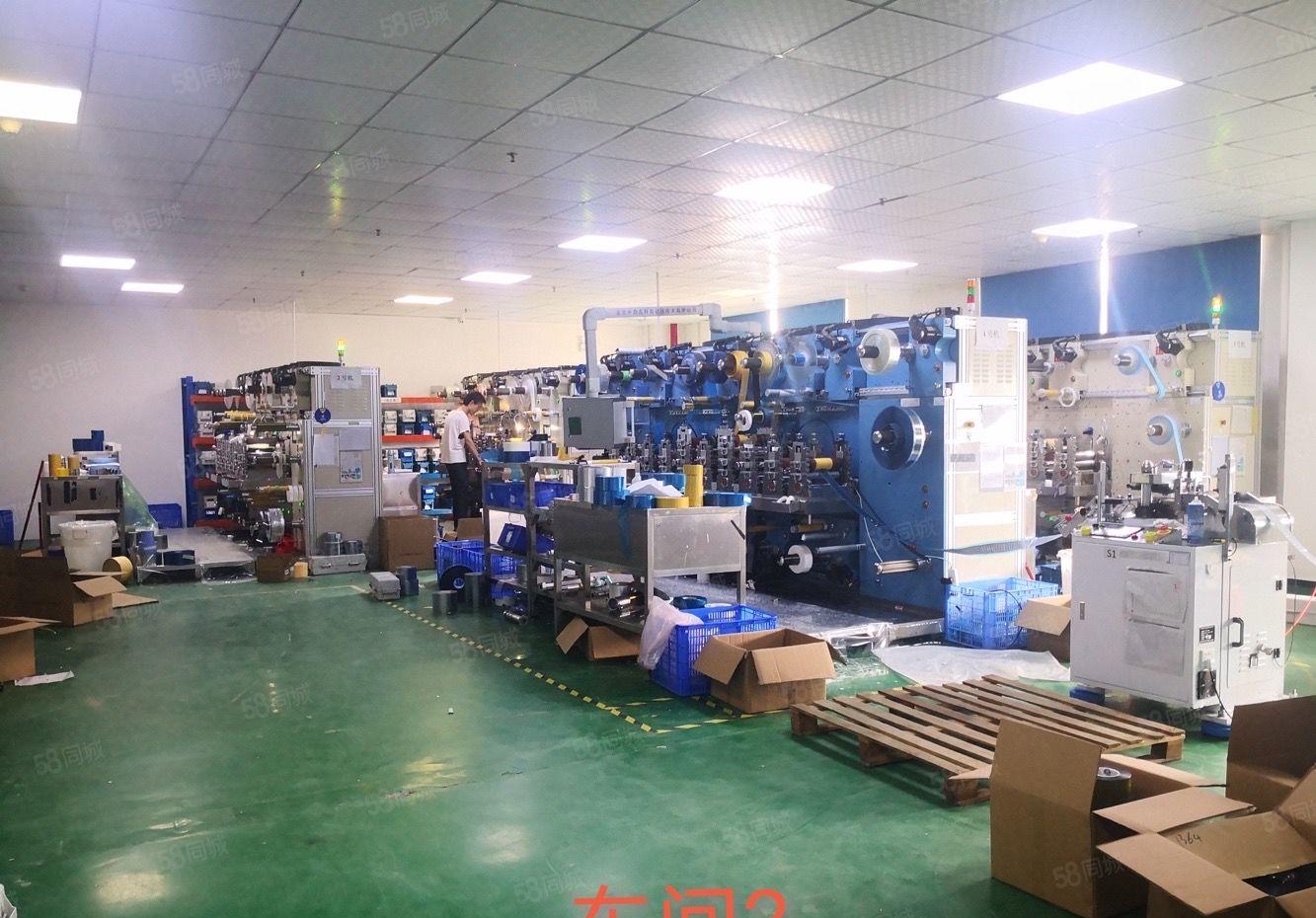 马安工业园楼上1350平方带装修厂房招租 价格实惠 拎包即用