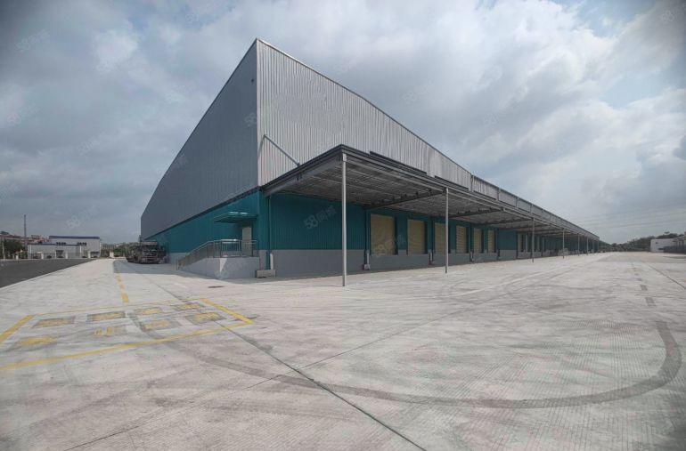 三栋原房东国际物流高台厂房仓库实际面积出租 双面卸货