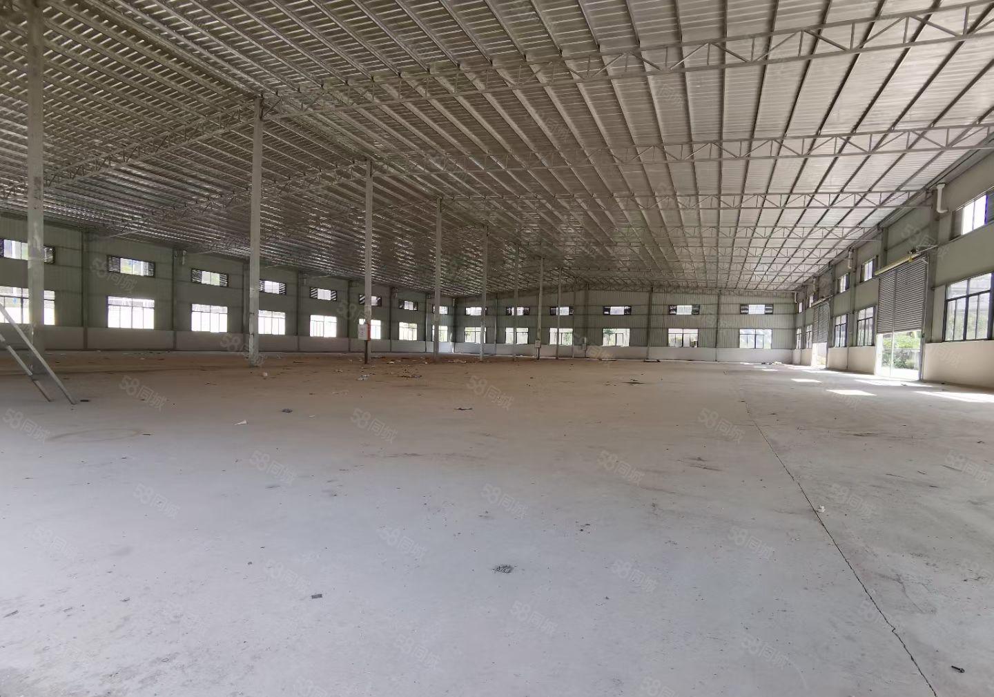 火车西站附近独门独院单一层约4500平方钢构厂房招租可分租