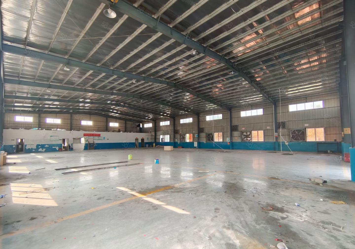 水口联合市场附近1400平厂房，靠路边，可进大车