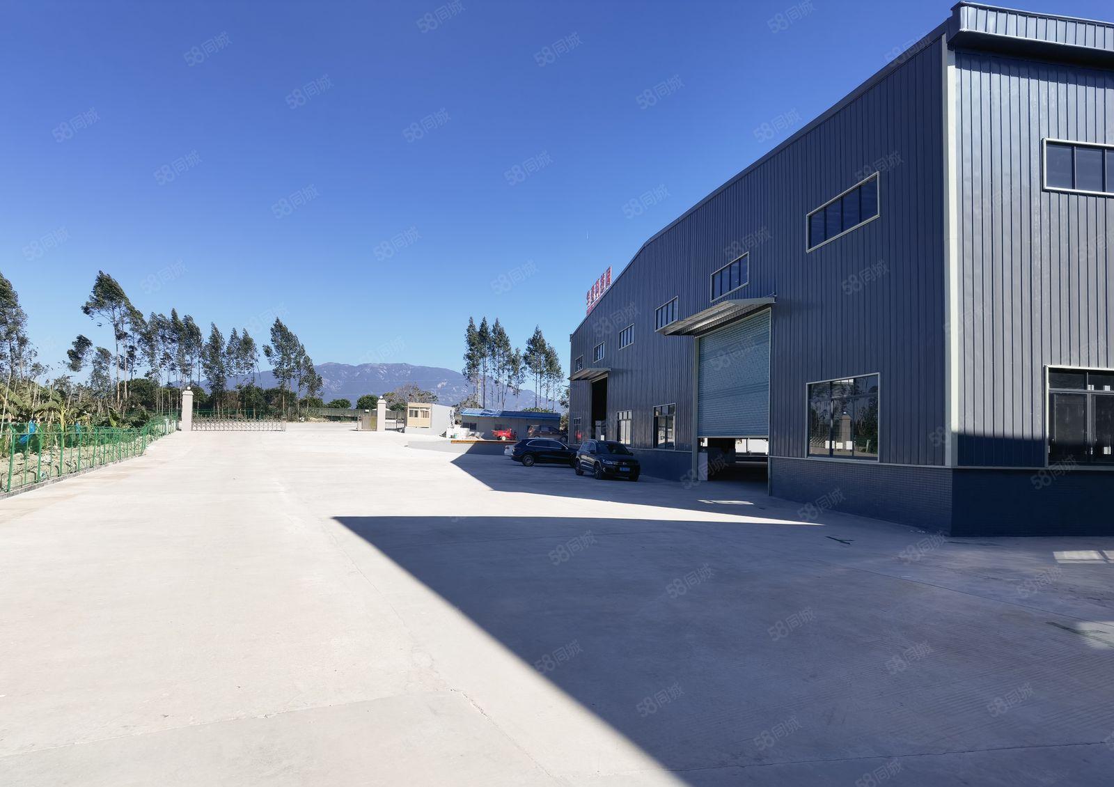 惠城区小金口全新单一层钢构3万平方厂房出租大小可分租带牛角