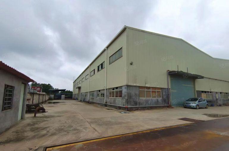 水口原房东独院单一层钢结构厂房实际面积出租10米滴水