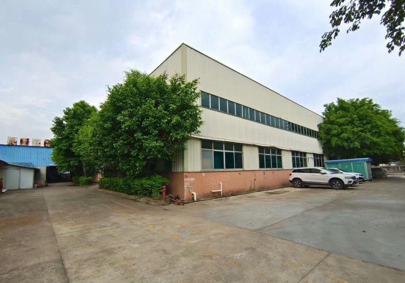 水口东江工业区花园式单层钢构8080平方厂房招租大小可分租