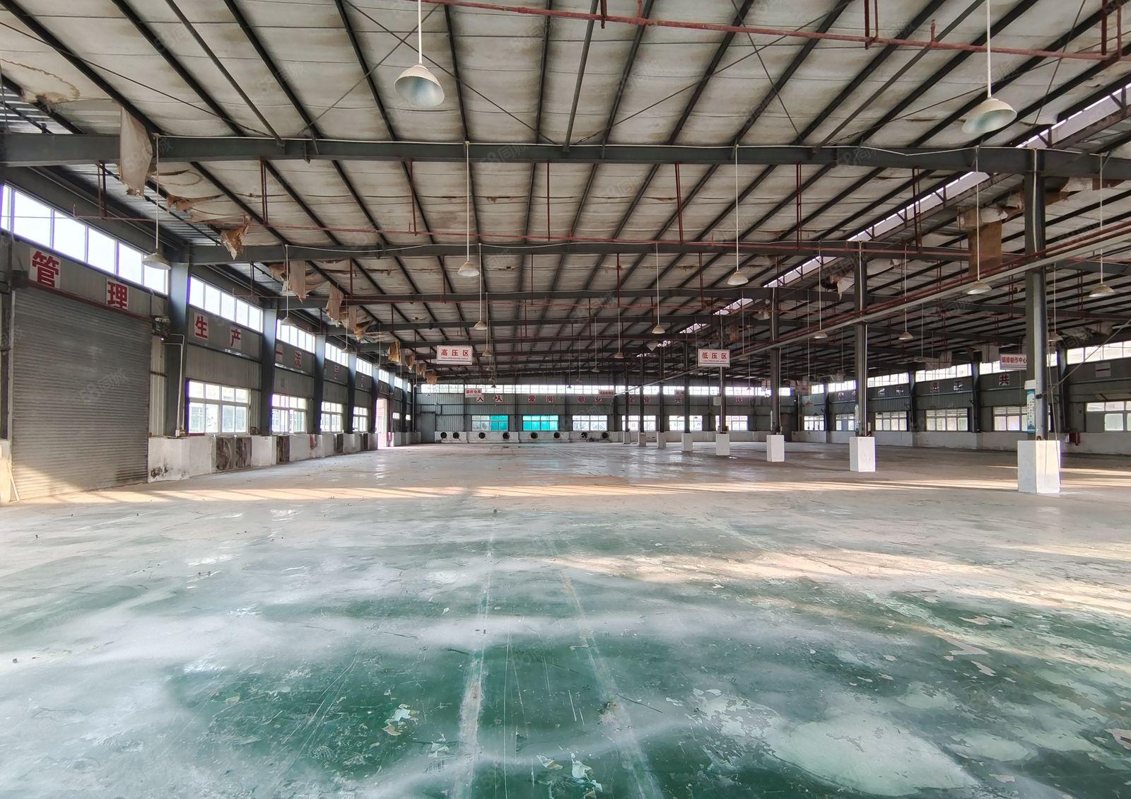 水口东江工业区滴水8米钢构出租7000平方可分租装行吊无居民