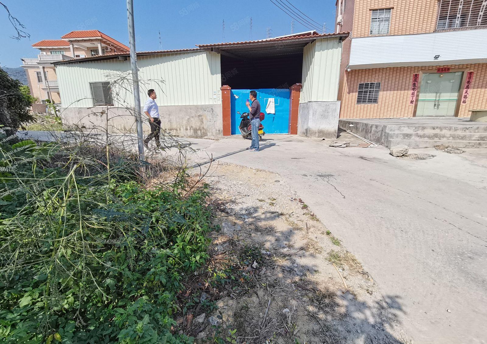 9元独门独院1000平方新圩塘口原房东钢构厂房仓库出租无公摊