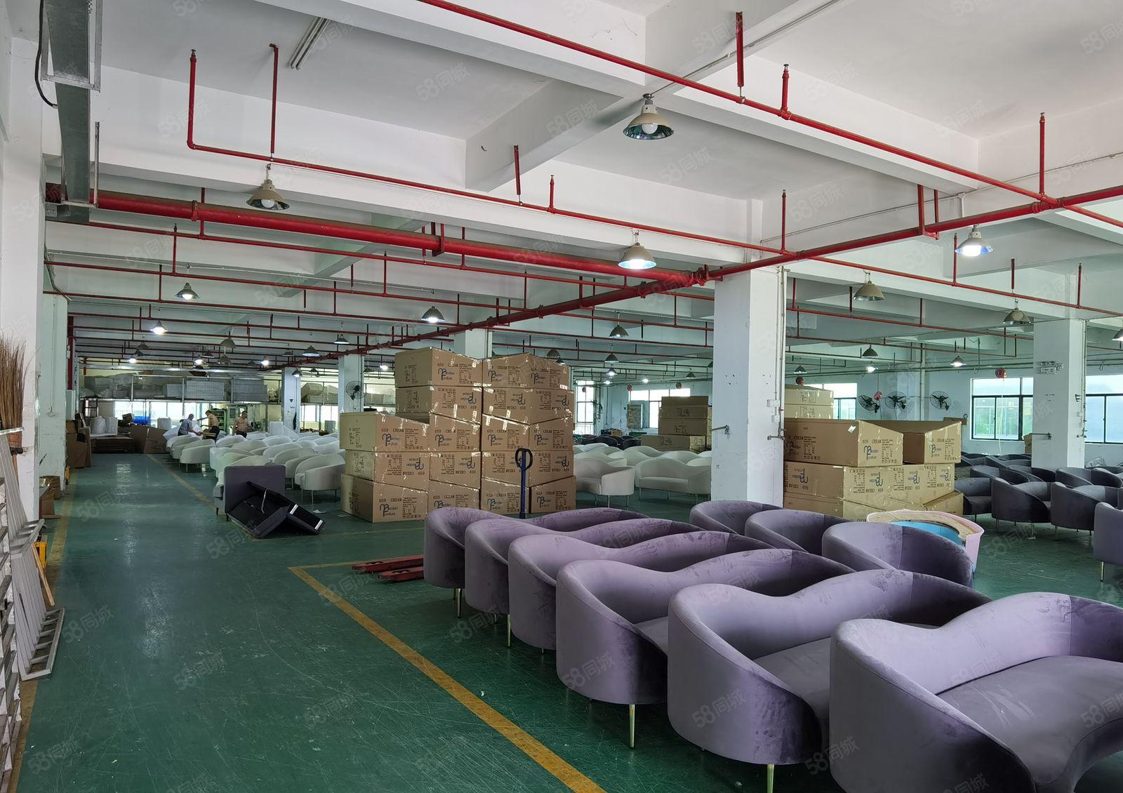 惠阳区沙田镇新空出标准厂房一栋6层滴水八米高12000平出租