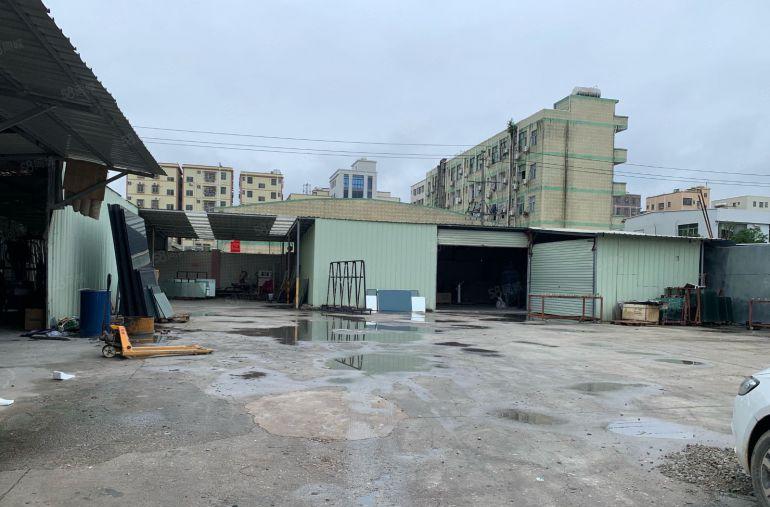 惠阳秋长独门独院6000平钢构厂房，可办环评空地大，电一千