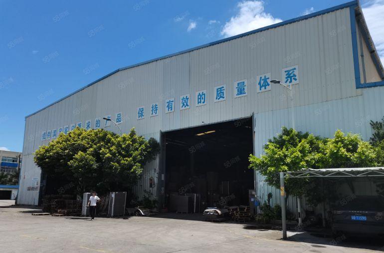 惠州长布工业区独栋3千平层高9米钢构仓库厂房出租可分租空地大