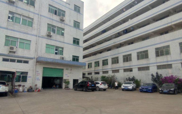 惠阳新墟工业园2000平独门独院楼上厂房仓库低价出租空地大