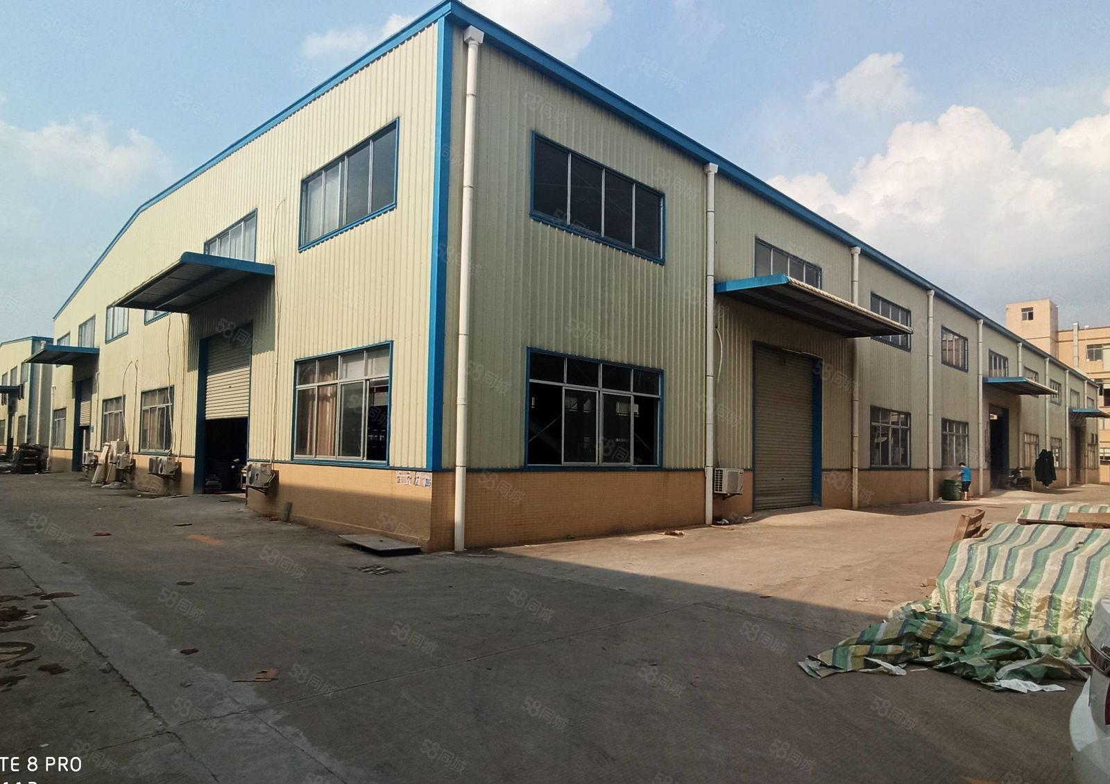 工业区新出8米高钢构厂房6500平，可分租