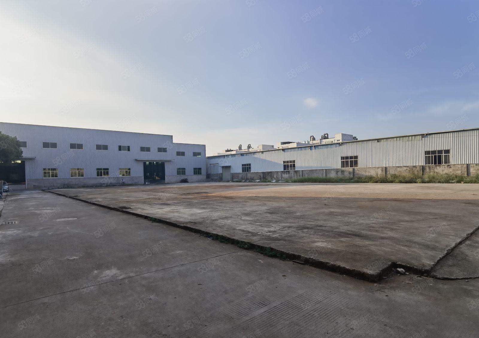 超大空地！秋长滴水8.6米钢结构厂房仓库低价出租3200平