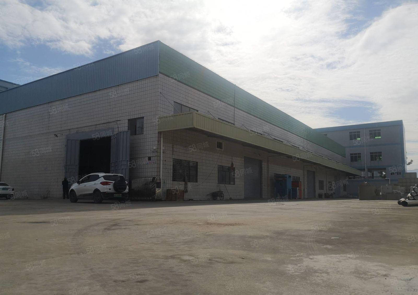 100平方起租500平方8米高秋长钢构厂房出租 不限行业