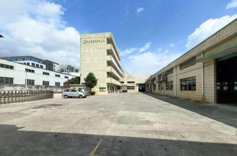 惠阳三和国道旁原房东独门独院钢构滴水八米9600平方厂房出租