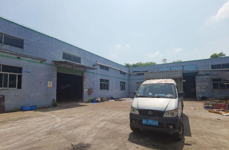 惠阳秋长原房东独院2800平钢构厂房出租，高8米，带现成航车