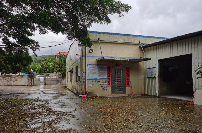 原房东独院10块！现成喷油红本厂房偏安一隅位置安静行业不限